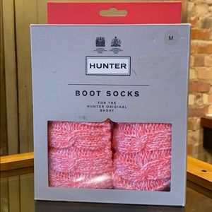 HUNTER Original Boot Socks PINK Short-M NIB***